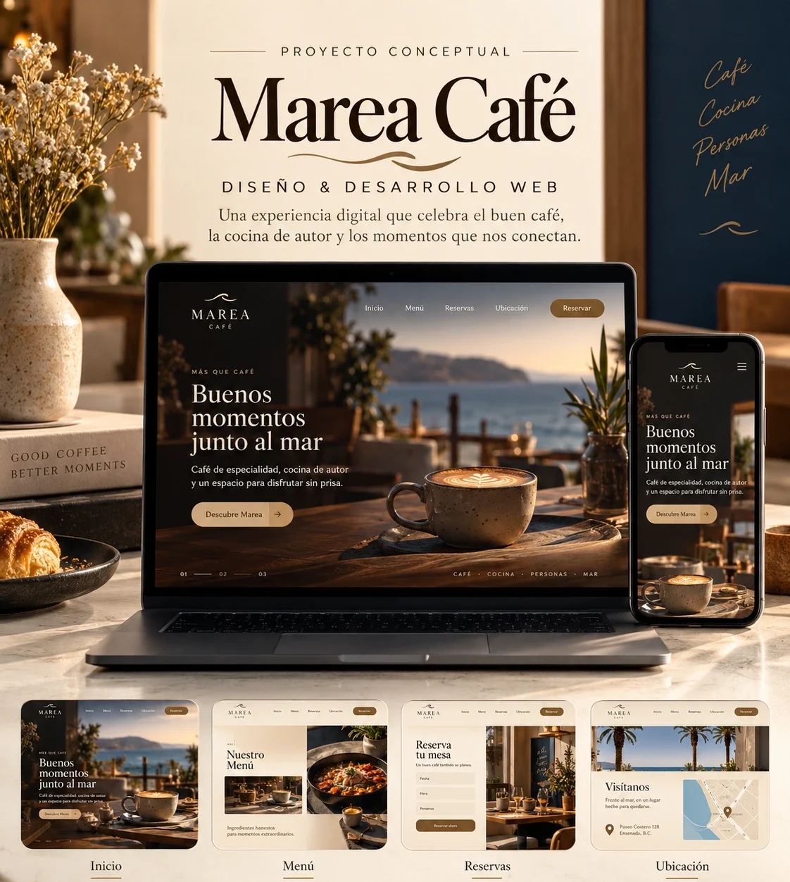 Proyecto conceptual Marea Café